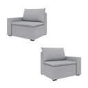 Ver imagem 7 de Sofá Modular 2 Lugares com Braços Laterais Zen CabeCasa MadeiraOriginals