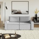 Ver imagem 2 de Sofá Modular 2 Lugares com Braços Laterais Zen CabeCasa MadeiraOriginals