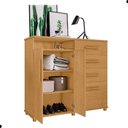 Ver imagem 3 de Jogo de Guarda Roupa e Cômoda Itabatã Naturalle