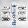 4 Selante Adesivo Multiuso Pu40Fix Branco Tekbond 387G 280Ml - 3