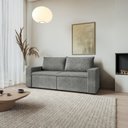 Ver imagem 2 de Sofá Modular 2 Lugares com Braços Laterais Zen CabeCasa MadeiraOriginals