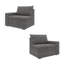 Ver imagem 7 de Sofá Modular 2 Lugares com Braços Laterais Zen CabeCasa MadeiraOriginals