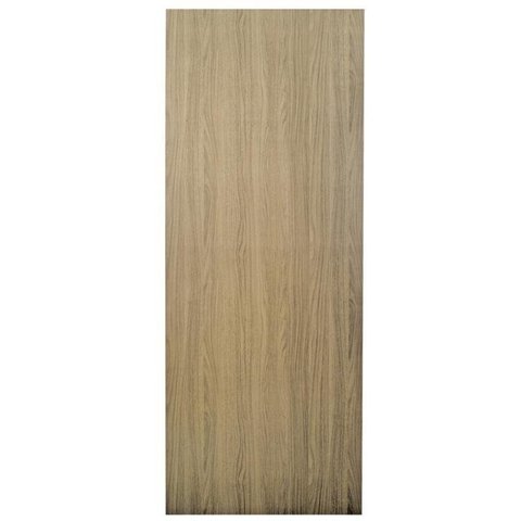 Kit com 4 Folhas de Porta Madeira Lisa 210x70cm Espessura 3,5cm Melamínica MGM Cinza/Carvalho Alpha