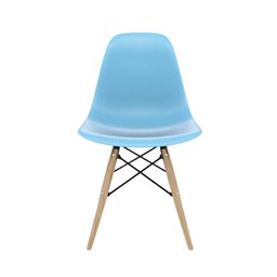Kit Mesa Infantil Eames Branca 60cm + 2 Cadeiras Azul - 3