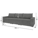 Ver imagem 3 de Sofá Modular 3 Lugares Zen CabeCasa MadeiraOriginals