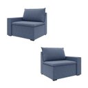 Ver imagem 7 de Sofá Modular 2 Lugares com Braços Laterais Zen CabeCasa MadeiraOriginals