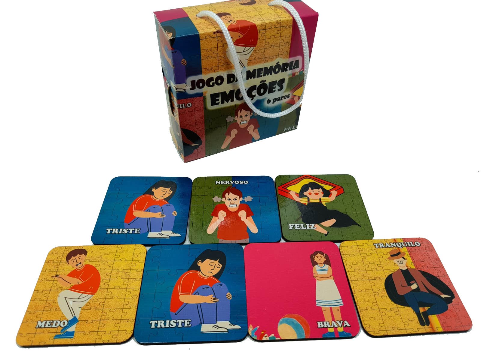 Kit Especial Jogos Educativos para Autistas - Kit Soft- Coleção TEA & AMOR - 3