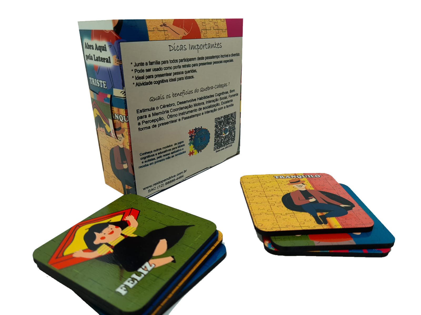 Kit Especial Jogos Educativos para Autistas - Kit Soft- Coleção TEA & AMOR - 6