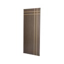 Ver imagem 2 de Kit com 4 Folhas de Porta Madeira Decorada 210x60cm Espessura 3,5cm Manqueira MGM Marrom/Carvalho Quebec