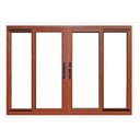 Ver imagem 1 de Janela de alumínio 04 folhas Madeirado Maxx - 120x200