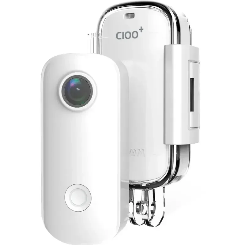 Câmera de Ação Mini Sjcam C100+ Portátil 2k/wifi - Branco - 1