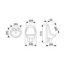 Ver imagem 2 de Mictório Sifonado Branco Fiori