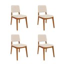 Ver imagem 1 de Kit 4 Cadeiras Estofadas Miriti CabeCasa MadeiraOriginals