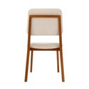 Ver mais imagens de Kit 4 Cadeiras Estofadas Miriti CabeCasa MadeiraOriginals