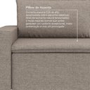 Ver imagem 5 de Sofá Modular 2 Lugares com Braços Laterais Zen CabeCasa MadeiraOriginals