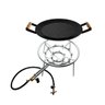 Kit Fogareiro 16 Caulins + Disco arado Chapa Bifeteira Ø43cm - 1