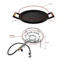 Ver imagem 7 de Kit Fogareiro 16 Caulins + Disco arado Chapa Bifeteira Ø43cm