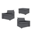 Ver imagem 7 de Sofá Modular 2 Lugares com Braços Laterais Zen CabeCasa MadeiraOriginals