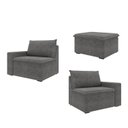 Ver imagem 7 de Sofá Modular 2 Lugares com Braços Laterais Zen CabeCasa MadeiraOriginals