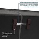 Ver imagem 4 de Sofá Modular 2 Lugares com Braços Laterais Zen CabeCasa MadeiraOriginals