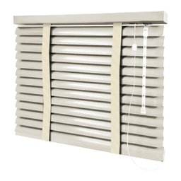 Persiana Horizontal - 1,00m Larg X 1,40m Alt - Alumínio 50mm com Fita Decorativa - 2