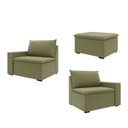 Ver imagem 7 de Sofá Modular 2 Lugares com Braços Laterais Zen CabeCasa MadeiraOriginals