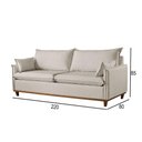 Ver imagem 3 de Sofá 4 Lugares Living M-168 Veludo Martins Creme