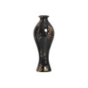 Ver imagem 4 de Vasos Decorativos de Cerâmica para Sala Dupla Califórnia Preto e Dourado Ébano