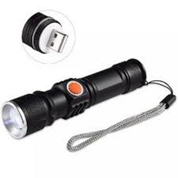 Lanterna Crs-9515 em Alumínio + Led Cree T6 + 3 Modos - 3