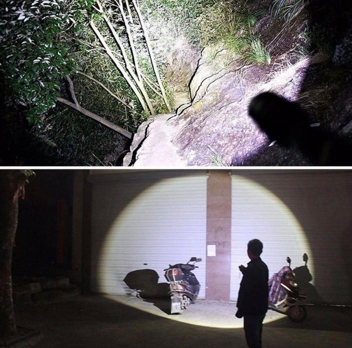 Lanterna Crs-9515 em Alumínio + Led Cree T6 + 3 Modos - 5