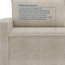 Ver imagem 6 de Sofá Modular 3 Lugares com Puff Zen CabeCasa MadeiraOriginals