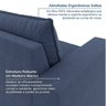 Sofá Modular 3 Lugares com Puff Zen CabeCasa MadeiraOriginals - 5