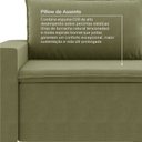 Ver imagem 6 de Sofá Modular 3 Lugares com Puff Zen CabeCasa MadeiraOriginals