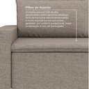 Ver imagem 5 de Sofá Modular 2 Lugares com Braço Lateral Direita Zen CabeCasa MadeiraOriginals