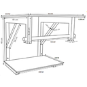 Ver imagem 4 de GABINETE DE VIDRO PARA BANHEIRO 40CM INOX INCOLOR
