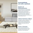 Ver mais imagens de Sofá Modular 2 Lugares com Braço Lateral Direita Zen CabeCasa MadeiraOriginals