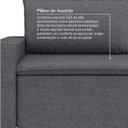 Ver imagem 5 de Sofá Modular 2 Lugares com Braço Lateral Direita Zen CabeCasa MadeiraOriginals