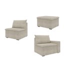 Ver imagem 7 de Sofá Modular 2 Lugares com Braço Lateral Direita Zen CabeCasa MadeiraOriginals