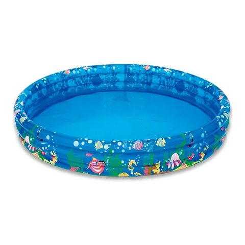 Piscina Inflável Redonda Animais Marinhos Infantil 180 Lt