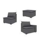 Ver imagem 7 de Sofá Modular 2 Lugares com Braço Lateral Direita Zen CabeCasa MadeiraOriginals