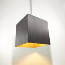 Ver imagem 7 de Luminária Teto Pendente Mdf Lâmina Madeira Rústica Ébano