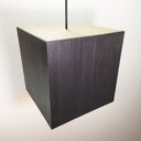 Ver imagem 6 de Luminária Teto Pendente Mdf Lâmina Madeira Rústica Ébano