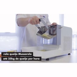 Ralador Elétrico de Queijo e Legumes 127v - Anodilar 127v - 5