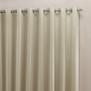 Ver imagem 2 de Cortina 3,00x2,50 Sala Quarto Cozinha Voil Blackout Tecido: Areia