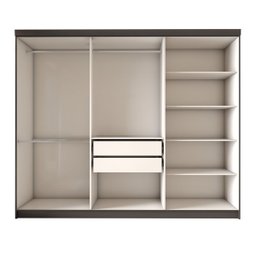 Guarda-roupa Casal Odisseia 6 Portas 2 Gavetas com Espelho - Panorama Móveis - 6