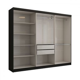 Guarda-roupa Casal Odisseia 6 Portas 2 Gavetas com Espelho - Panorama Móveis - 5