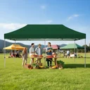 Ver mais imagens de Cobertura Lona para Tenda Sanfonada 6x3m Oxford 800D Impermeável Verde ( Anúncio É Somente a Lona)