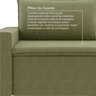 Sofá Modular 2 Lugares com Braço Lateral Direita Zen CabeCasa MadeiraOriginals - 6