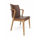 Ver imagem 7 de Mesa de Jantar Aurora com 8 Cadeiras Mabel Marrom 270cm