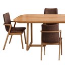 Ver imagem 4 de Mesa de Jantar Aurora com 8 Cadeiras Mabel Marrom 270cm